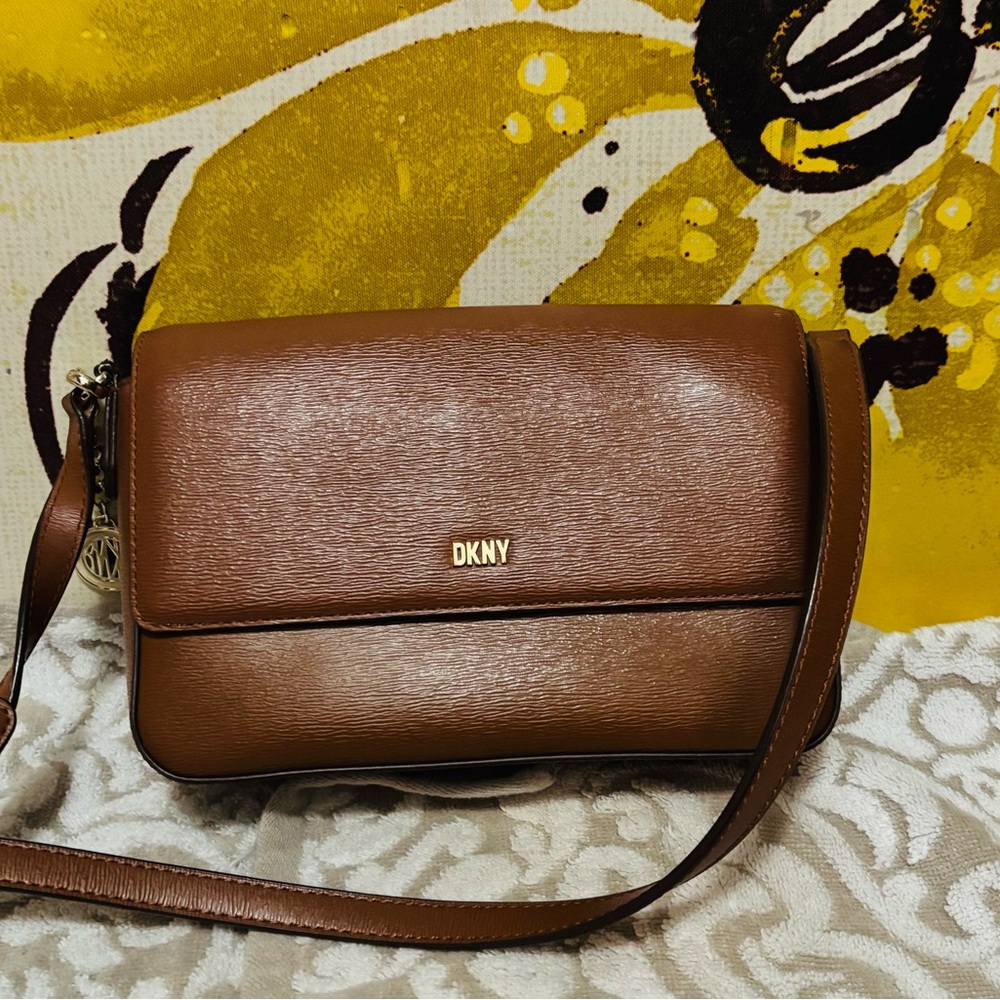 DKNY Tan Crossbody Bag